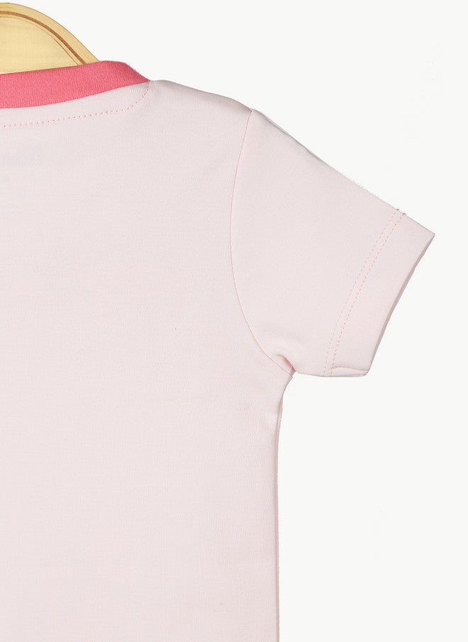 BONTOTS Infant Girls Ice Cream Truck Printed Organic Cotton T-Shirt - Image 5